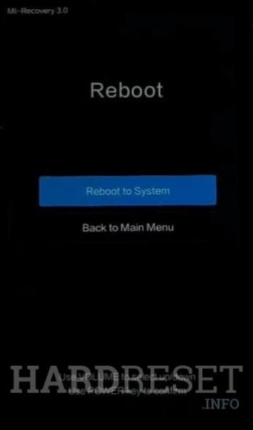 Reboot