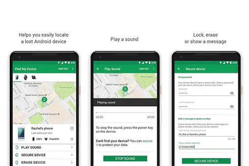 3. Reset From Find My Device – Google